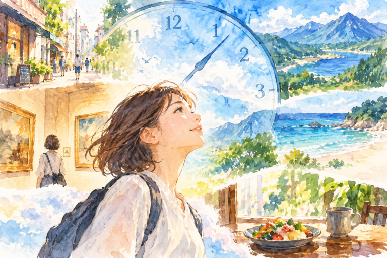 「大人になると時間が早い」は本当？時間感覚の科学と休日の過ごし方
